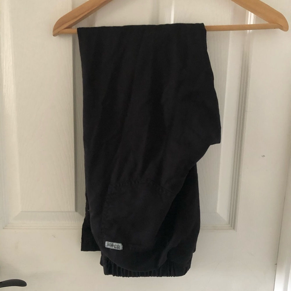 Greys anatomy black scrub pants size xs
